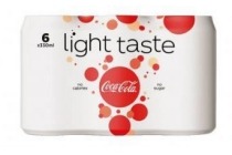 coca cola light taste 6 pak