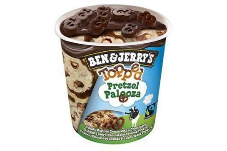 ben en jerry s topped pretzel palooza