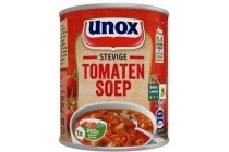 unox soep in blik stevige tomatensoep