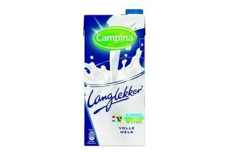 campina langlekker melk vol 1 lt pak