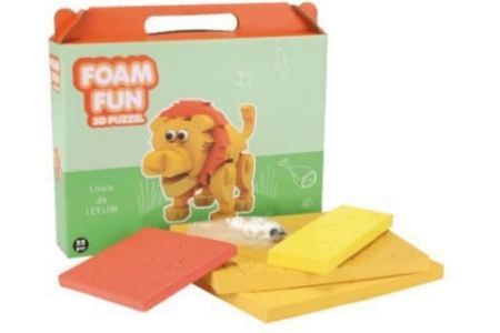 aldi 3d puzzel foam fun