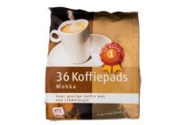 1 de beste koffiepads mokka 36 stuks