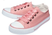 canvas sneakers roze