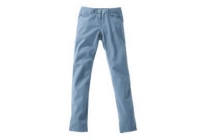 stretchbroek blauw