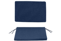 klapstoelkussen blauw