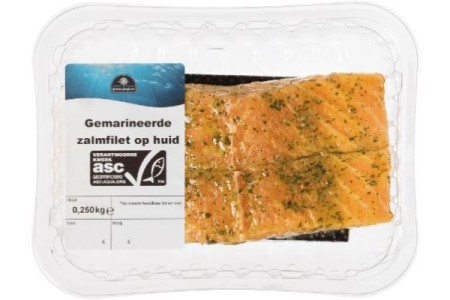 zalm gemarineerd 2 x 125 gram