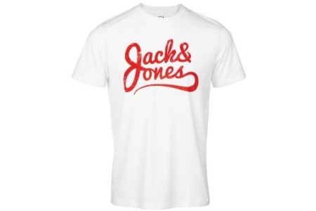 jack en jones t shirt wit rood