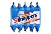 knoppers melk hazelnootwafel 5 pack