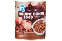 ah rijkgevulde bruine bonensoep