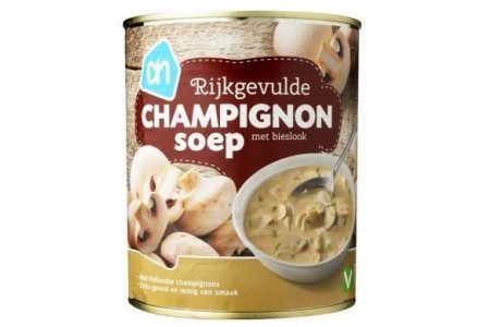 ah rijkgevulde champignonsoep