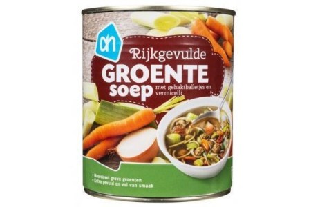 ah rijkgevulde groentesoep