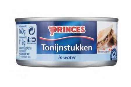 princes tonijn stukken in water