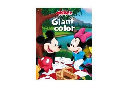 disney kleurboek giant mickey en friends