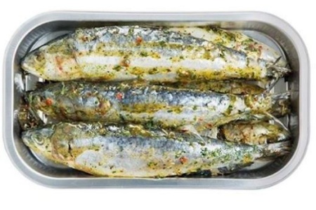 gemarineerde sardines 6 stuks