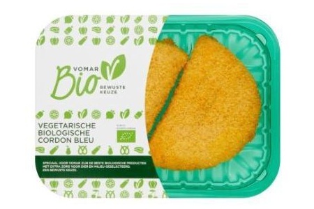 biologische vegetarische cordon blue