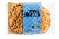 ah italiaanse focaccia