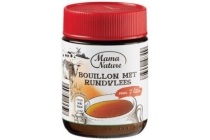 bouillon met rundvlees