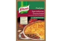 knorr ovenschotel sperziebonen maaltijdmix