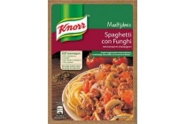 knorr spaghetti con funghi maaltijdmix