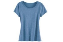 shirt blauw patroon