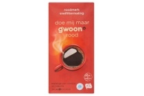 g woon snelfilter koffie rood