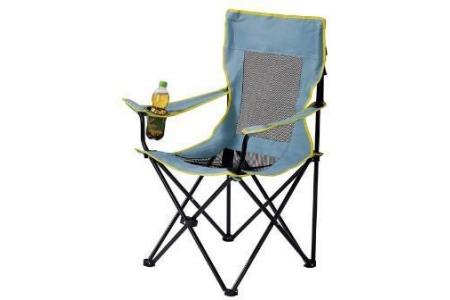 opvouwbare campingstoel blauw