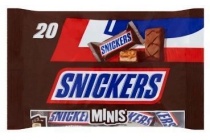snickers mini s uitdeelzak 20 stuks