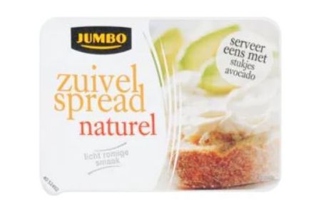 jumbo zuivelspread naturel 200g