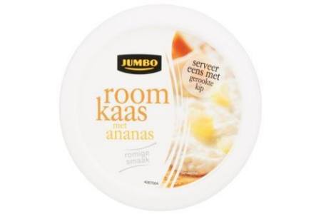 jumbo roomkaas met ananas 125g