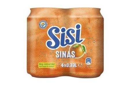 sisi 4 pack 4 x 33 cl