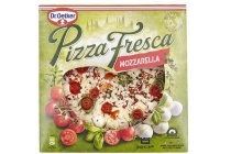 pizza fresca mozzarella