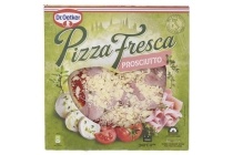 pizza fresca prosciutto