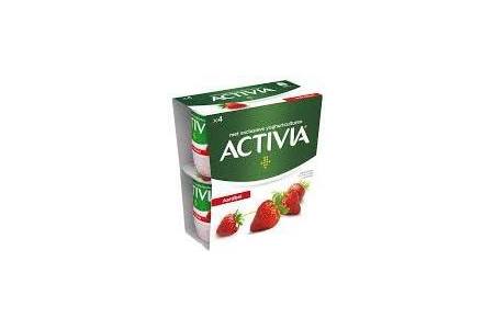 activia yoghurt aardbei multipack