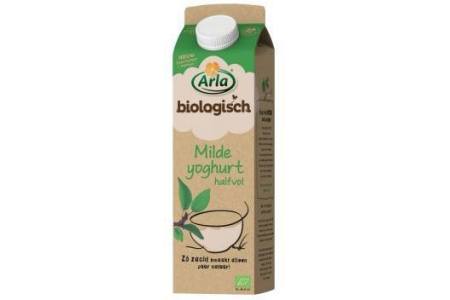 arla biologisch milde yoghurt halfvol