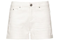 esmara r dames jeansshort wit