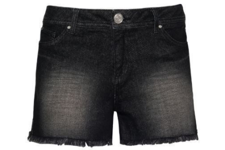 esmara r dames jeansshort zwart