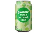 g woon lemon lime frisdrank blikje