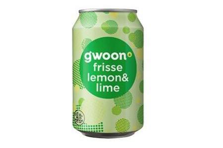 g woon lemon lime frisdrank blikje