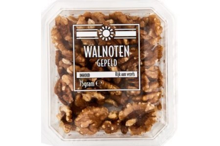 walnoten gepeld 75 g