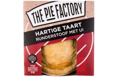 pie factor hartige taart runderstoof met ui 250 gram