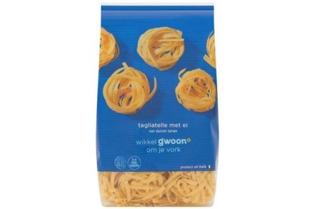 g woon tagliatelle met ei