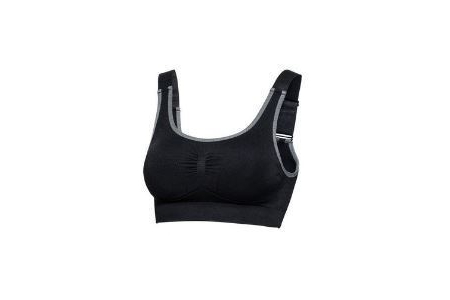 crivit seamless sport bh plus size zwart