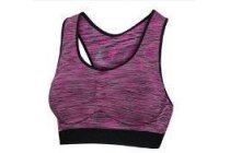 crivit seamless sport bh plus size roze