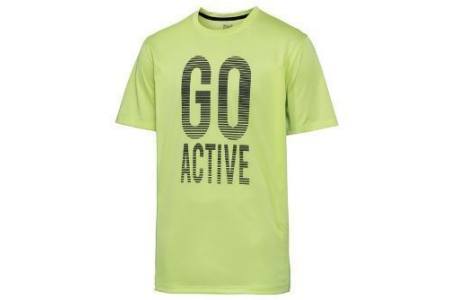 crivit heren sportshirt plus size groen