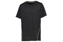 crivit heren sportshirt plus size zwart groen