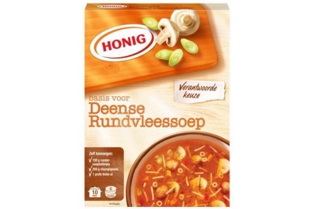 honig deense rundvleessoep