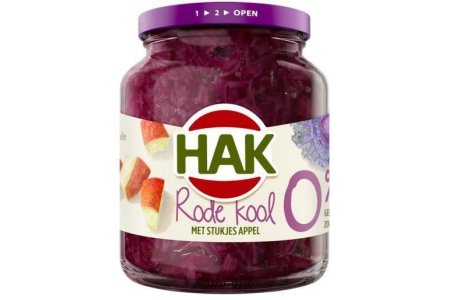 hak rode kool met appel 0