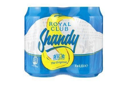 royal club shandy 4 x 33 cl
