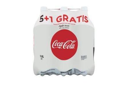 coca cola light taste 6 x 1 5l