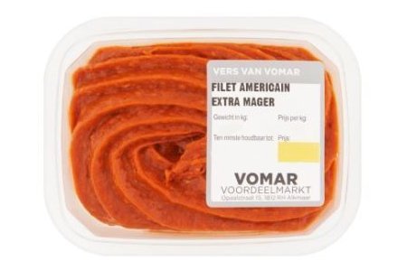 vomar filet americain extra mager